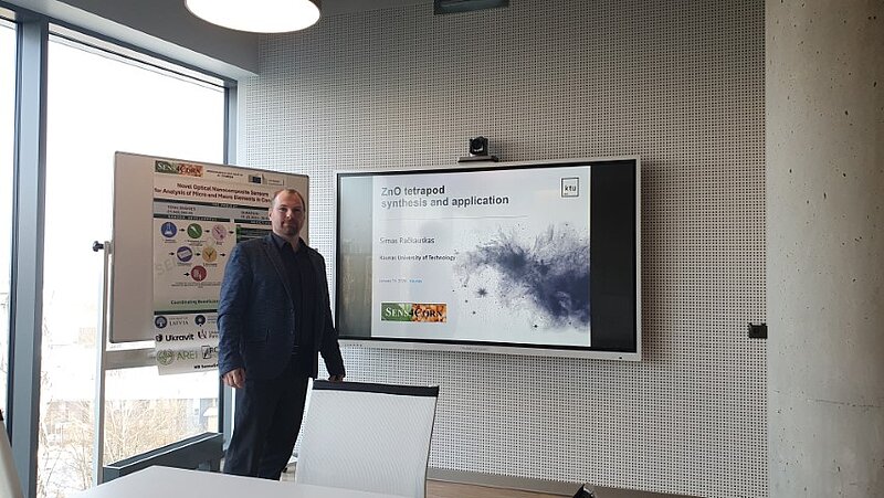 Dr. Simas Rackauskas (Kaunas University of Technology) visit