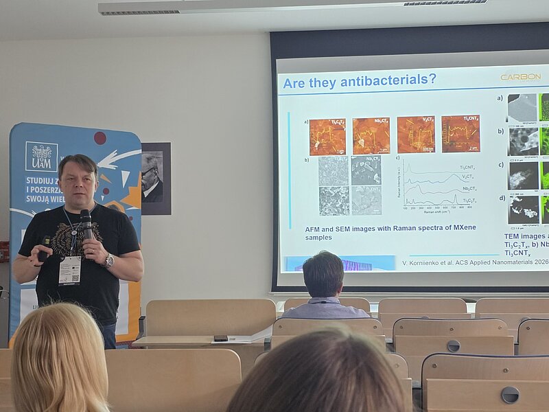 Invited lecture at the 15th International Conference Nanotech Poland 2026